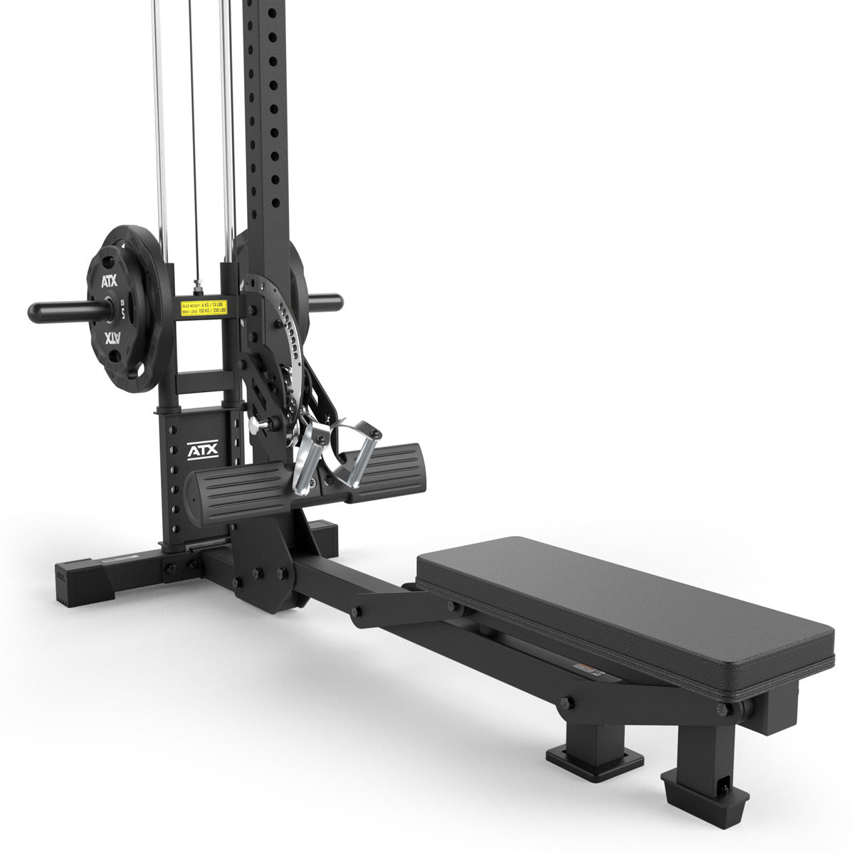 ATX Lat Pulldown and Seated Row for Plate Weights