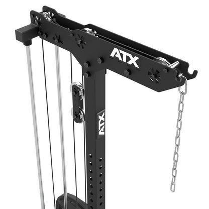 ATX Lat Pulldown and Seated Row for Plate Weights