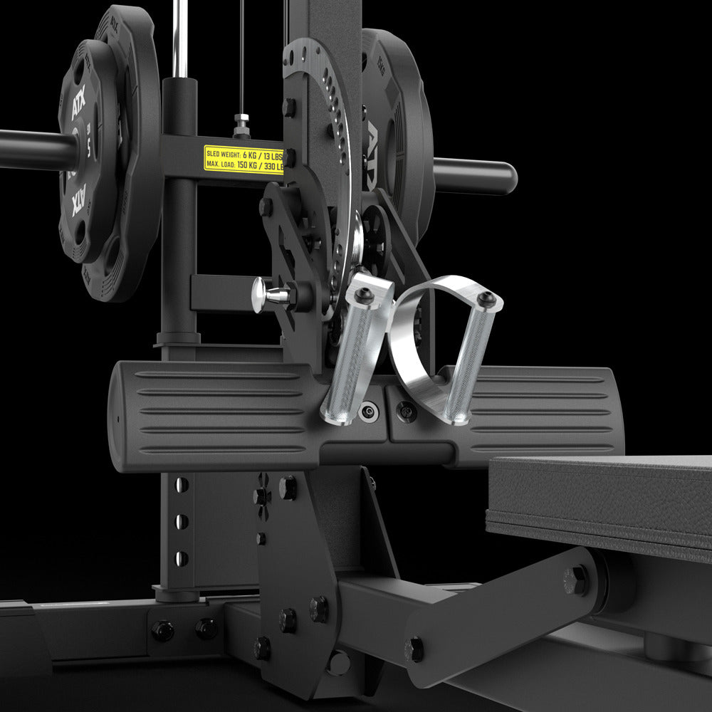 ATX Lat Pulldown and Seated Row for Plate Weights