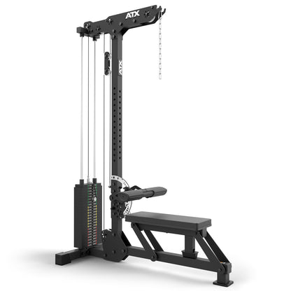 ATX Lat Pulldown and Seated Row LMSW-700 - 115 kg Selectorized Weight Stack
