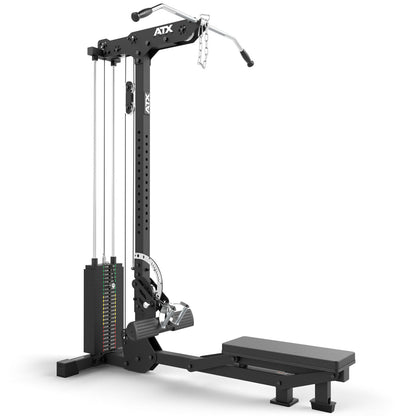 ATX Lat Pulldown and Seated Row LMSW-700 - 115 kg Selectorized Weight Stack