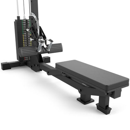 ATX Lat Pulldown and Seated Row LMSW-700 - 115 kg Selectorized Weight Stack