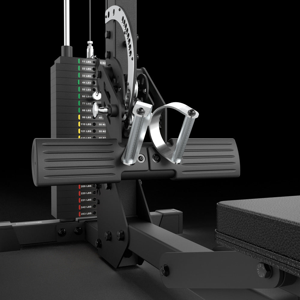 ATX Lat Pulldown and Seated Row LMSW-700 - 115 kg Selectorized Weight Stack