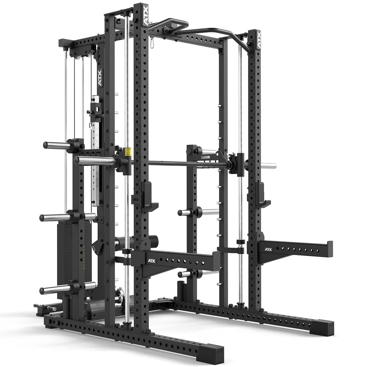 ATX Multipresse-Rack MPX-780 Komplettstation mit Latzugstation - 125 kg Steckgewichte