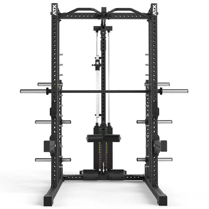 ATX Multipresse-Rack MPX-780 Komplettstation mit Latzugstation - 125 kg Steckgewichte