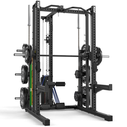 ATX Multipresse-Rack MPX-780 Komplettstation mit Latzugstation - 125 kg Steckgewichte