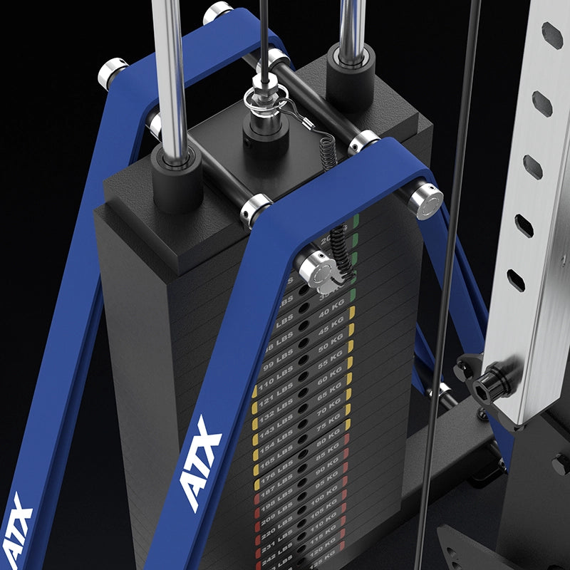 ATX Latzug Option MPX-780 - 125 kg Steckgewichte