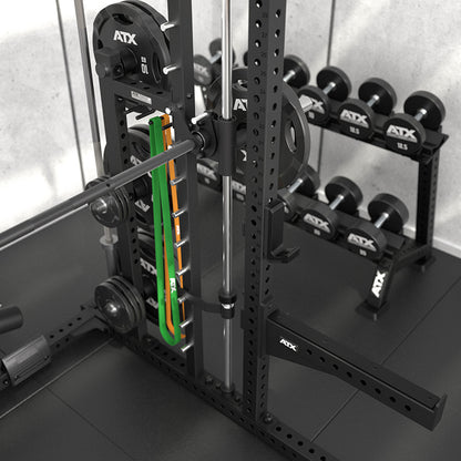 ATX Multipresse-Rack MPX-780 Komplettstation mit Latzugstation - 125 kg Steckgewichte