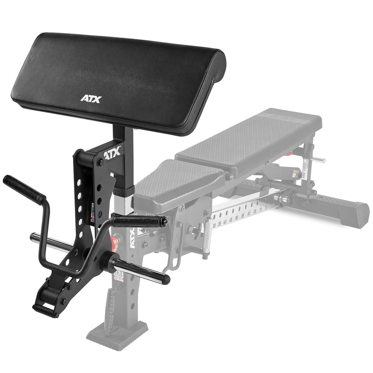 ATX Bizep-Curl-Maschine Option für diverse Multibänke