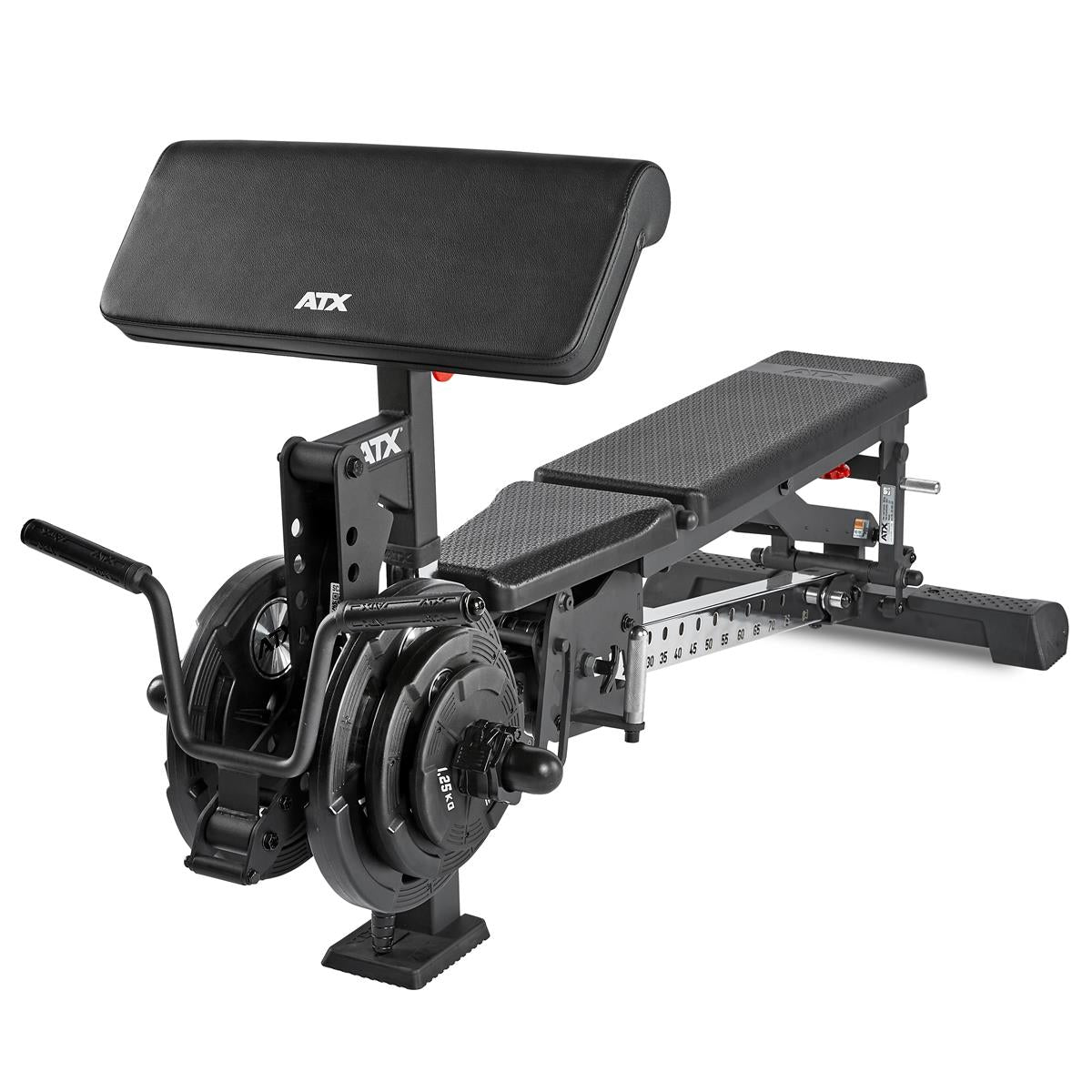 ATX Bizep-Curl-Maschine Option für diverse Multibänke