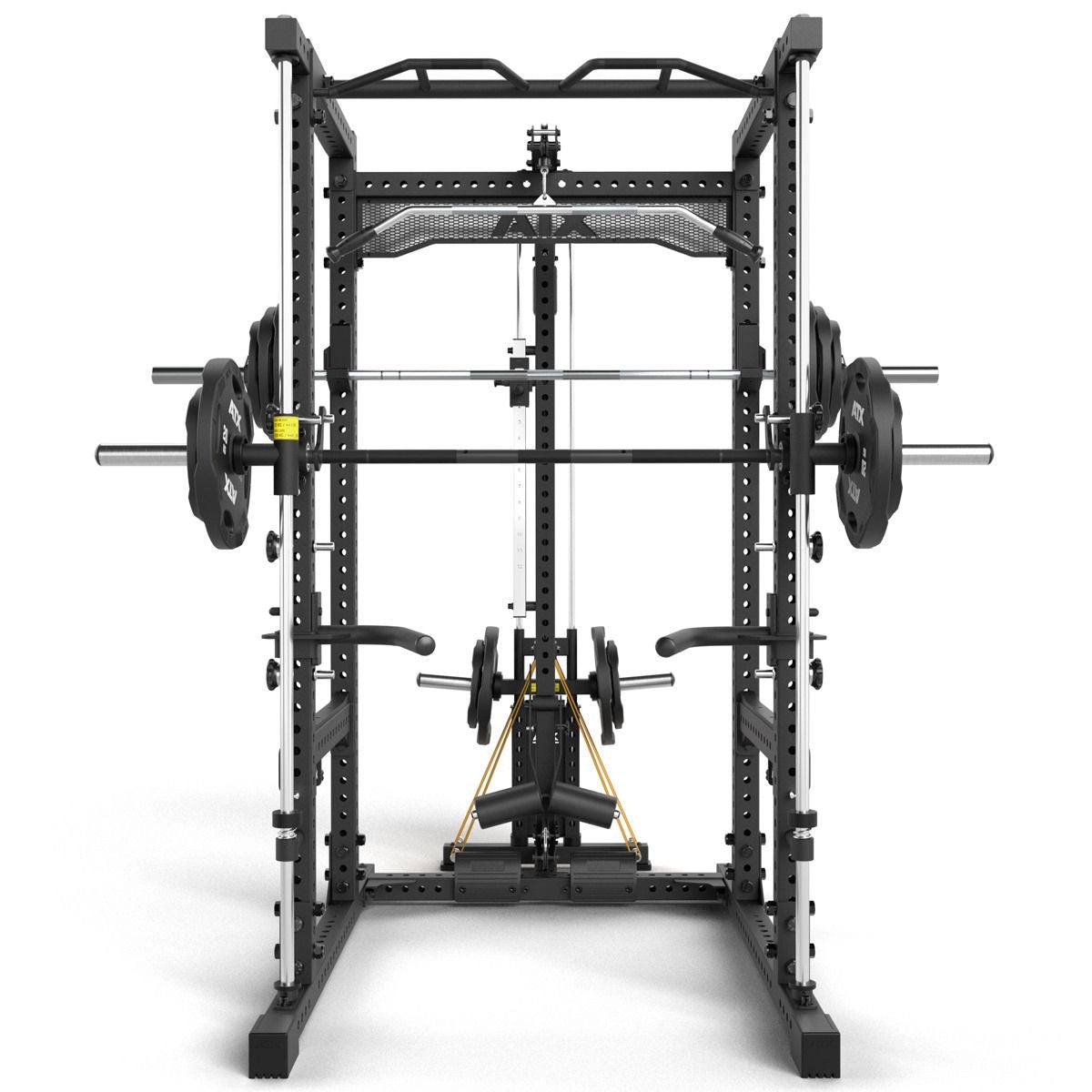 ATX Power Rack 780 2.0 Komplettsystem mit Latzug-Plate Load + Multipresse
