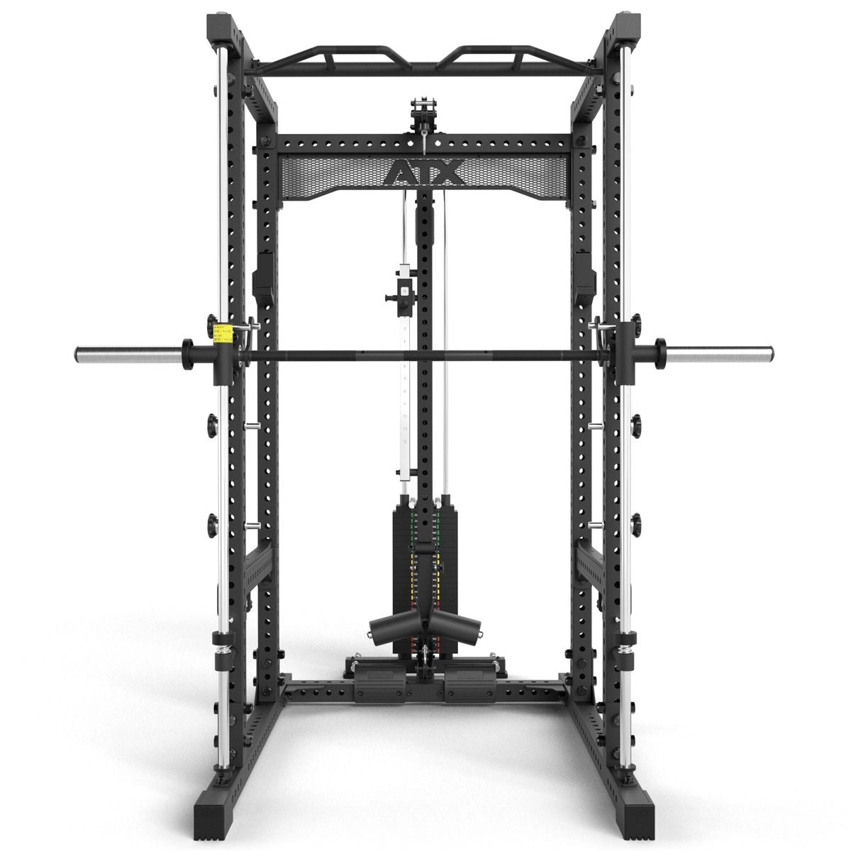 ATX Power Rack 780 2.0 with Lat Pulldown - 125kg Pin-Loaded Weight Stack & Multi Press