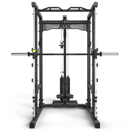 ATX Power Rack 780 2.0 with Lat Pulldown - 125kg Pin-Loaded Weight Stack & Multi Press