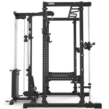 ATX Power Rack 780 2.0 with Lat Pulldown - 125kg Pin-Loaded Weight Stack & Multi Press