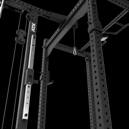 ATX Power Rack 780 2.0 with Lat Pulldown - 125kg Pin-Loaded Weight Stack & Multi Press