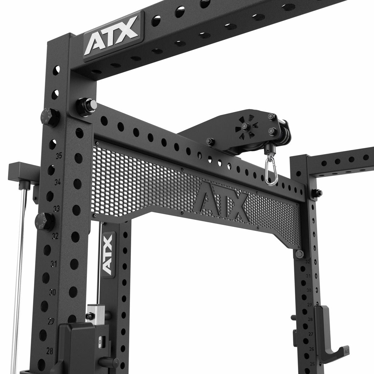ATX Power Rack PRX-780 2.0 with Lat Pulldown - 125 kg Selectorized Weight Stack