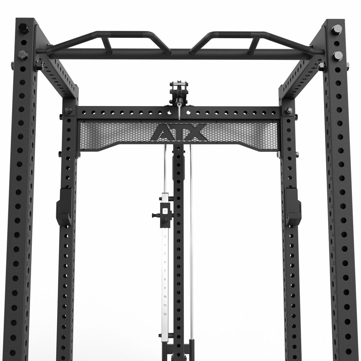 ATX Power Rack PRX-780 2.0  mit Latzug - Hantelscheibenaufnahme