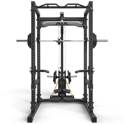 ATX Power Rack PRX-780 2.0  mit Latzug - Hantelscheibenaufnahme