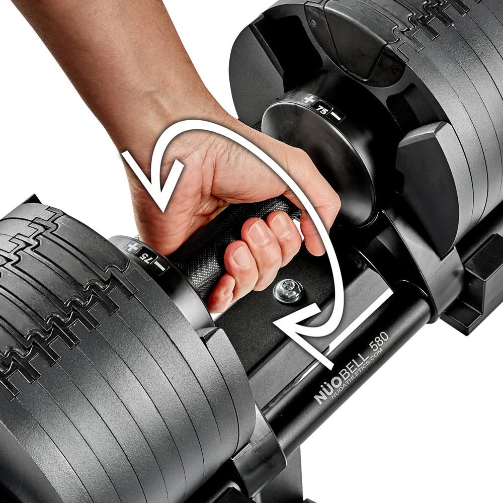 Danksport compact dumbbells with system from 2.3 - 36 kg - Heavy Weight