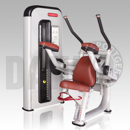 Aehnlich Star Trac, TechnoGym oder Gym80 - Danksport S-Line Gerätepark - 30 Kraftgeräte & Zubehör, Neue Geräte, Farbe Silber, Polster Braun
