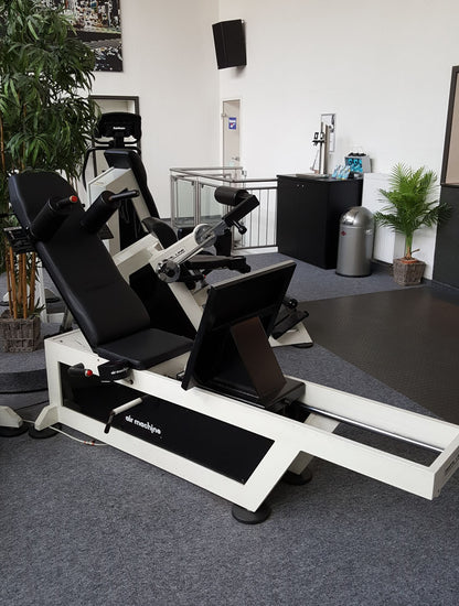Air Machine Circuit, 14 fitness devices with resistance via air pressure including compressor, similar to hydraulics, used at a special price