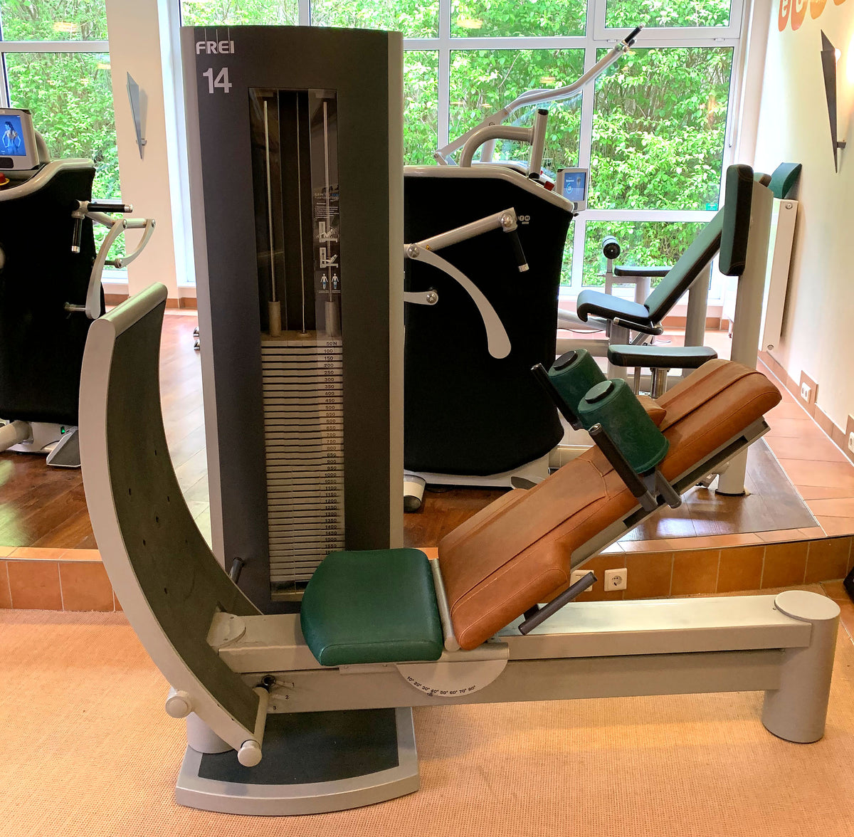 Frei Genius Eco, 16 Kraftgeräte im Set, MPG, KGG, MED Zulassung, Medical Physio Serie, Silber, gebraucht - überholter Zustand
