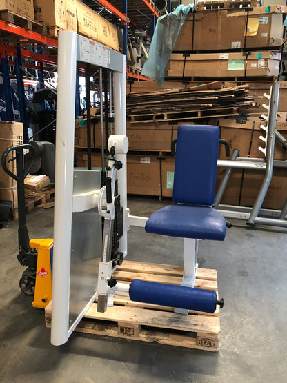 Kaphingst Beinstrecker Beinbeuger KOMBIgerät, sitzend-liegend verstellbar, MPG, Farbe Weiß, gebraucht - überholter Zustand