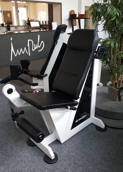 Air Machine Circuit, 14 fitness devices with resistance via air pressure including compressor, similar to hydraulics, used at a special price