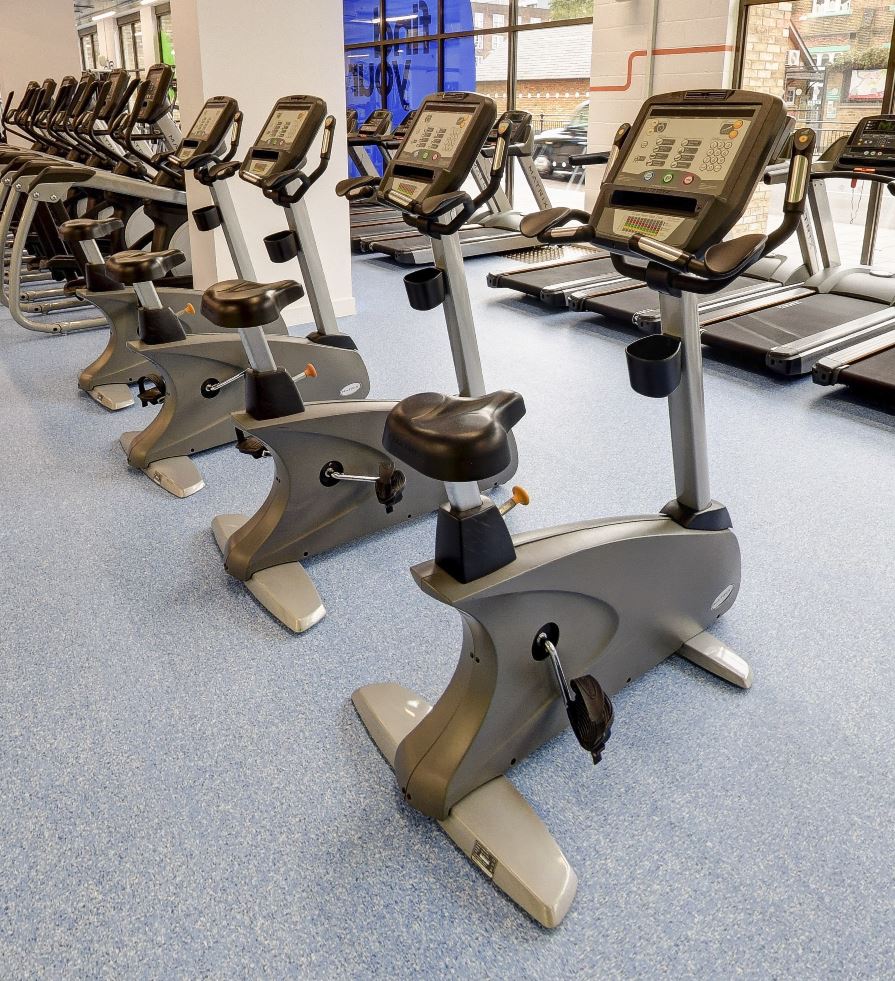 Matrix U5x Ergometer, Upright Cycle Bike, Neues Modell, gebraucht - überholter Zustand