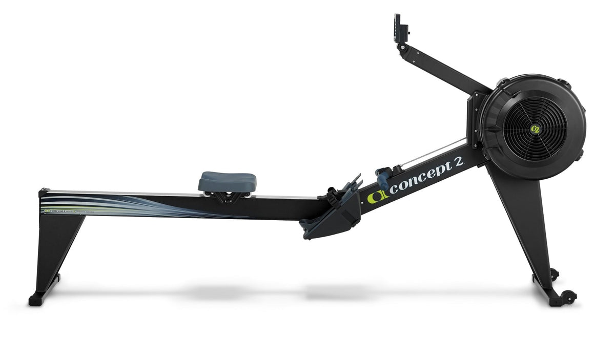 Concept2 Rudergerät Modell E / D mit PM5 Monitor - Farbe Schwarz - gebraucht - geprüfter Zustand