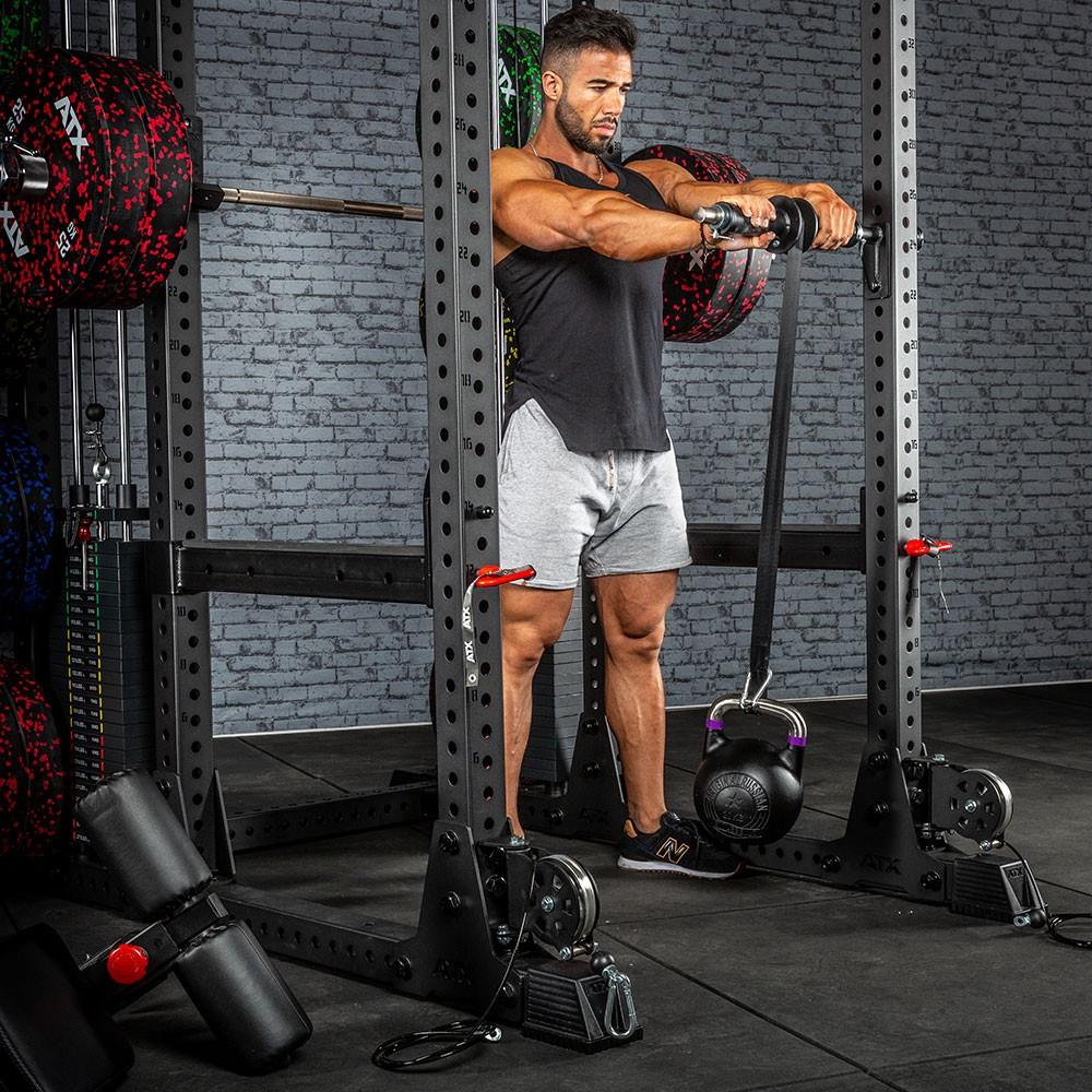 ATX Rackable Wrist Roller - Set / Forearm Trainer Set
