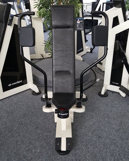 Air Machine Circuit, 14 fitness devices with resistance via air pressure including compressor, similar to hydraulics, used at a special price