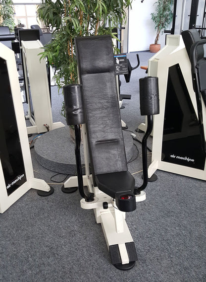 Air Machine Circuit, 14 fitness devices with resistance via air pressure including compressor, similar to hydraulics, used at a special price