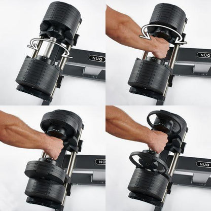Danksport compact dumbbells with system from 2 - 32 kg