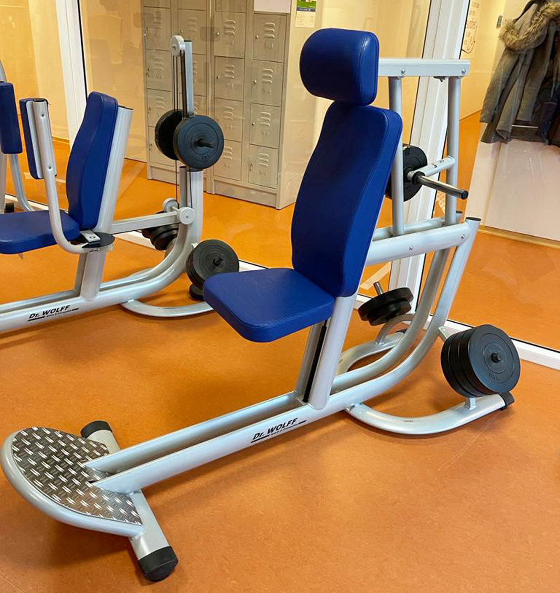 Dr. Wolff Cervex 506, cervical neck trainer, frame color silver - used - refurbished condition