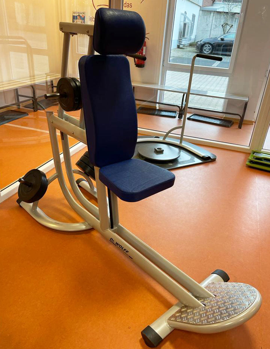 Dr. Wolff Cervex 506, cervical neck trainer, frame color silver - used - refurbished condition