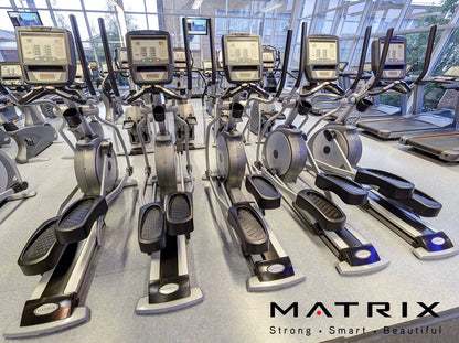 Matrix E5x Crosstrainer, Neues Modell, Elliptical Trainer, gebraucht - überholter Zustand