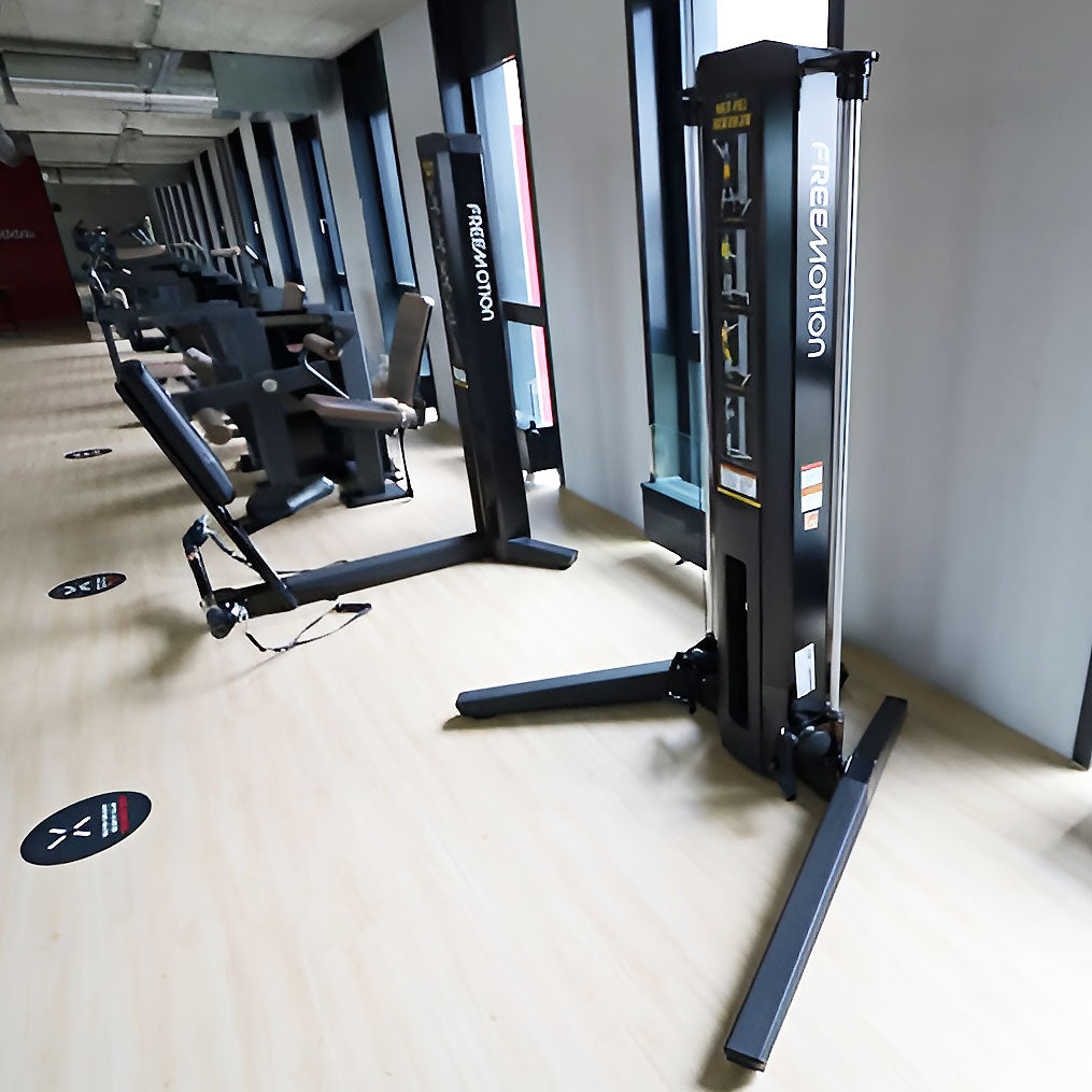Freemotion Genesis Kraftgeräte Set, 10 Bilaterale Kabelzug Fitnessgeräte, Baujahr 2019 und 2020 - auch als Zirkel nutzbar, Made in USA - gebraucht - Neuwertiger Zustand