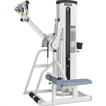 Cybex VR1 Lat-Row lat pulldown and rowing machine - 2 in 1 combination machine - rotating handles, anthracite frame, used - refurbished condition