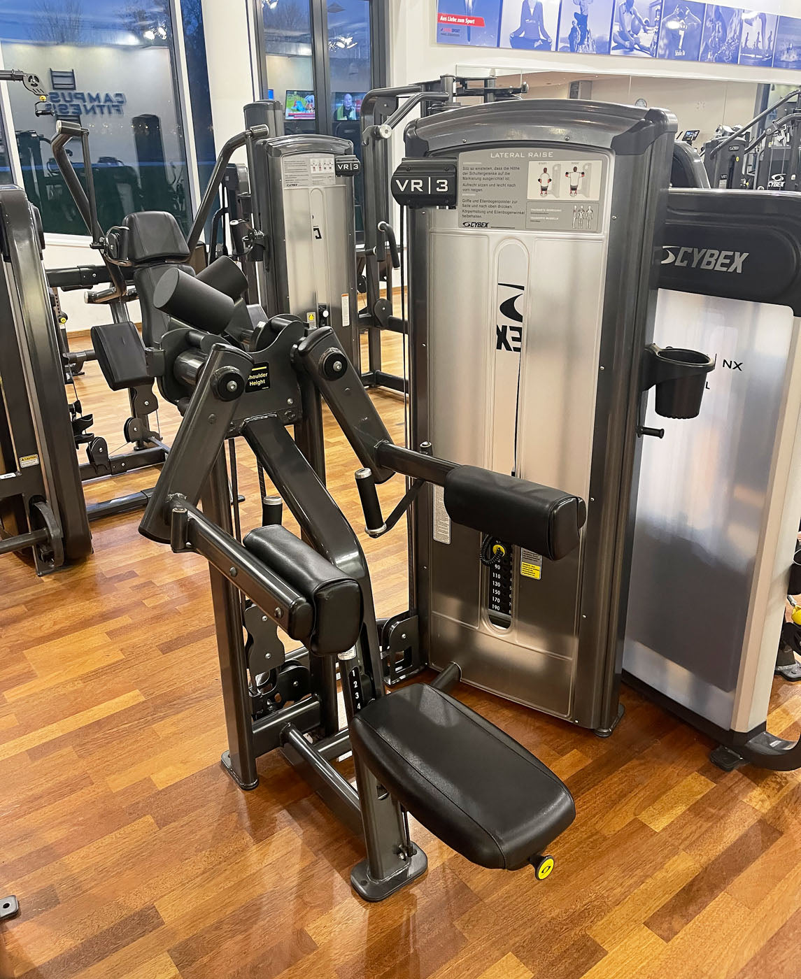 Cybex Eagle, VR1 und VR3 Kraftgeräte Set, 17 Fitnessgeräte ( 18 Stationen ) Made in USA - gebraucht - überholter Zustand