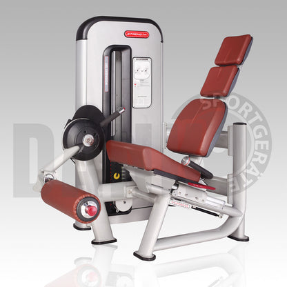 Aehnlich Star Trac, TechnoGym oder Gym80 - Danksport S-Line Gerätepark - 30 Kraftgeräte & Zubehör, Neue Geräte, Farbe Silber, Polster Braun