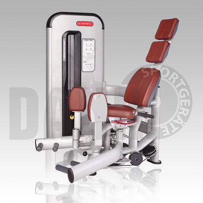 Aehnlich Star Trac, TechnoGym oder Gym80 - Danksport S-Line Gerätepark - 30 Kraftgeräte & Zubehör, Neue Geräte, Farbe Silber, Polster Braun