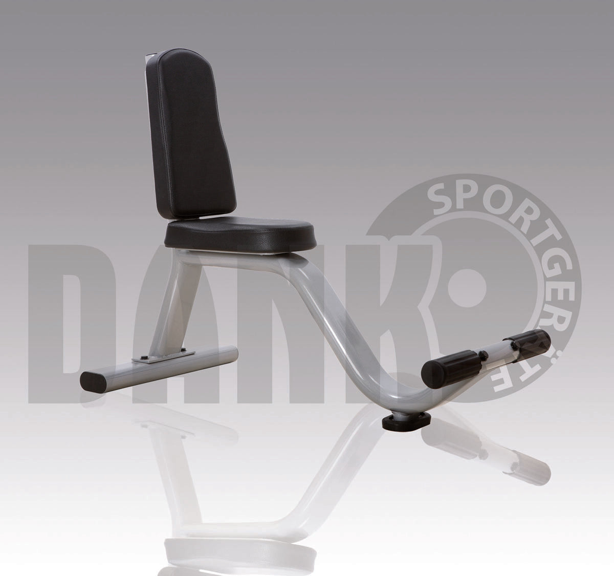 Danksport S-Line strength training equipment, equipment park with approximately 22 fitness machines and accessories, color silver, upholstery brown - New equipment / exhibition equipment