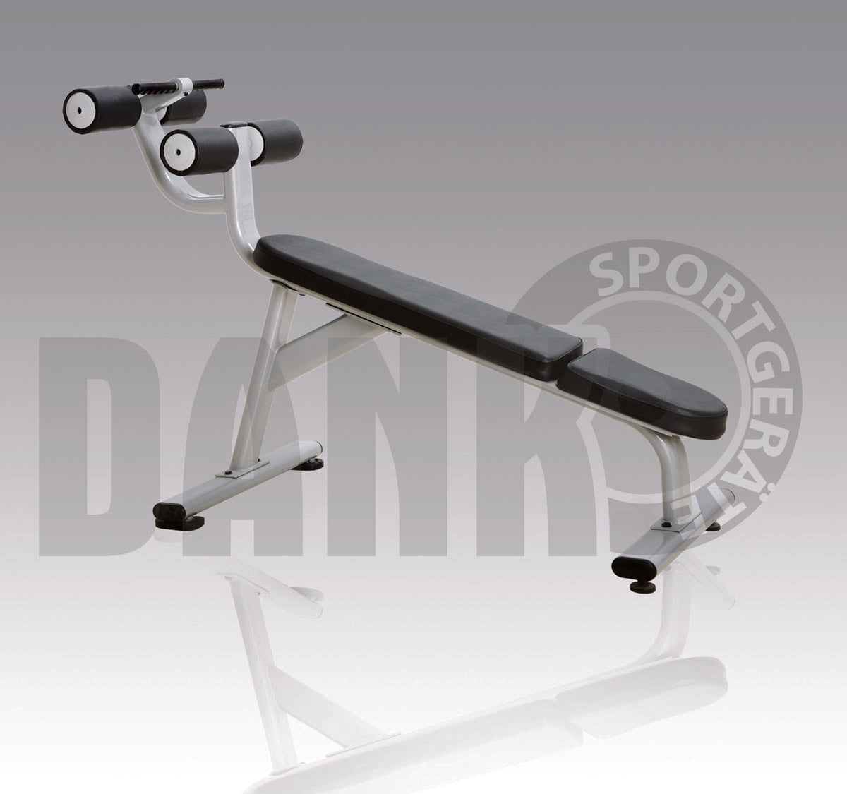 Danksport S-Line strength training equipment, equipment park with approximately 22 fitness machines and accessories, color silver, upholstery brown - New equipment / exhibition equipment