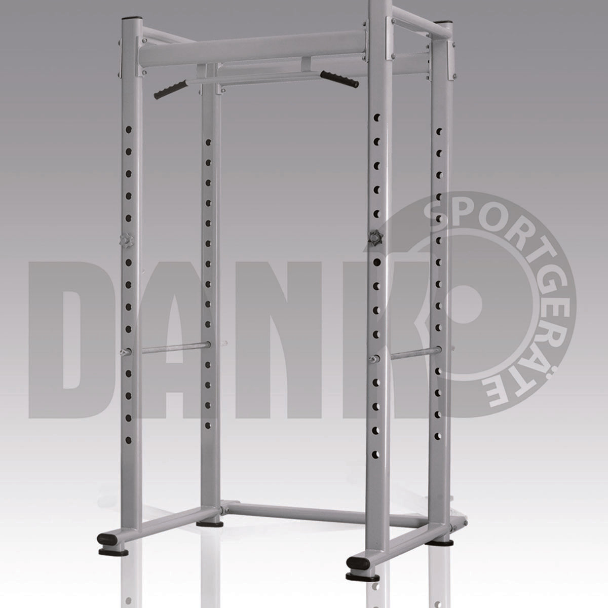 Aehnlich Star Trac, TechnoGym oder Gym80 - Danksport S-Line Gerätepark - 30 Kraftgeräte & Zubehör, Neue Geräte, Farbe Silber, Polster Braun