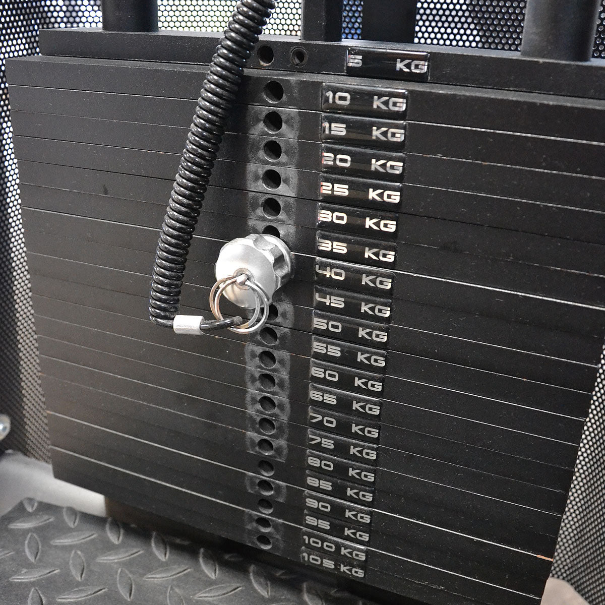 Gym80 Sygnum, Abduktoren und Adduktoren Kraftgeräte als Set Pärchen, große 105kg Gewichtsblöcke, Schwarz-Anthrazit, gebraucht - überholter Zustand