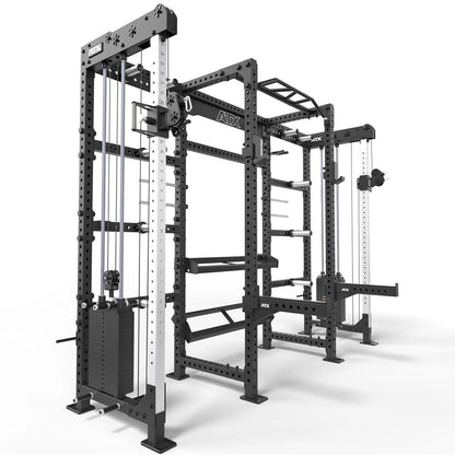 ATX Cable Cross Rack mit 2 x 90 kg Steckgewichten und vielen Extras