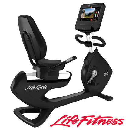 Life Fitness Recumbent Ergometer Lifecycle, Elevation Series, Recumbent, SE3 Console Touch, Display Unit, Condition As New