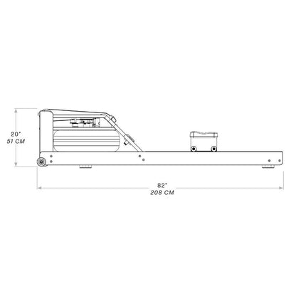 WaterRower Rudergerät Nussbaum