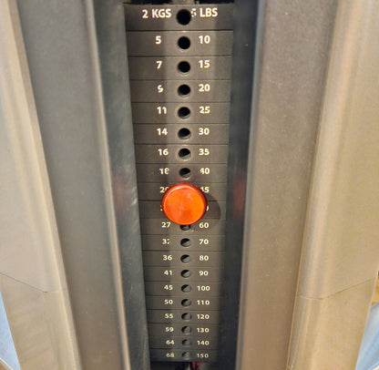 Freemotion Multi-Plane Shoulder G601 - Schulterpresse am Kabel, Kabelzüge für Schultertraining, Krafttrainingsgerät aus der Genesis Serie, Rahmenfarbe Silber, gebraucht - überholter Zustand